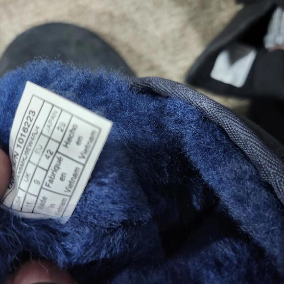 UGG Classic Short Boots SN 1016223 Blue Suede Women's Size 11 - Picture 7 of 7